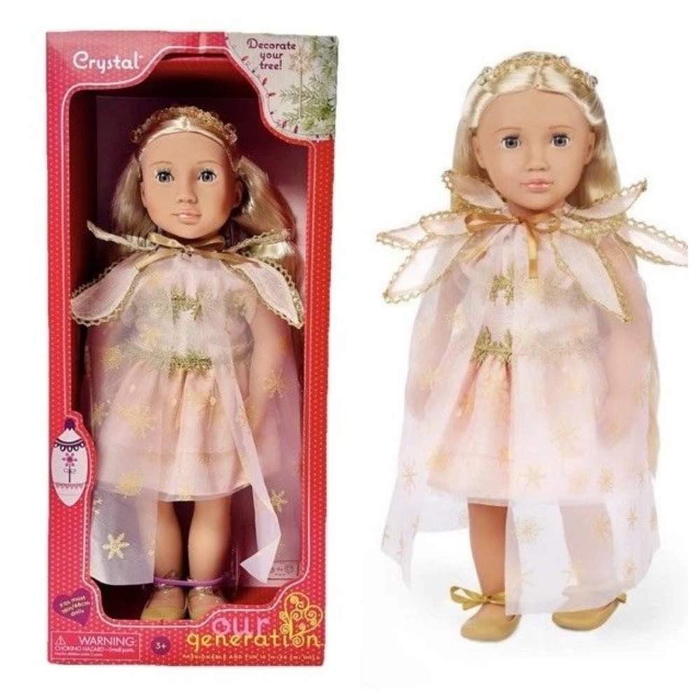 Our Generation Crystal Doll Special Christmas Holiday Edition Snowflake Ornament